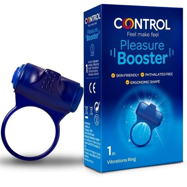 CONTROL - ANILLO VIBRADOR PLEASURE BOOSTER - Accesorios para el pene - El Arte del Placer