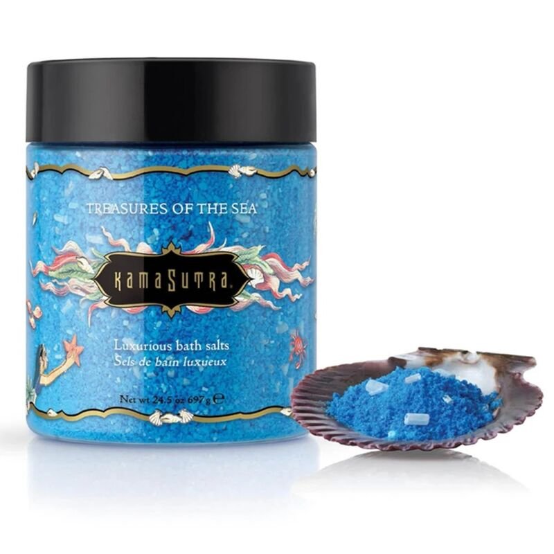 KAMASUTRA - SALES DE BAÑO TREASURES OF THE SEA 697 GR - DROGUERÍA - El Arte del Placer