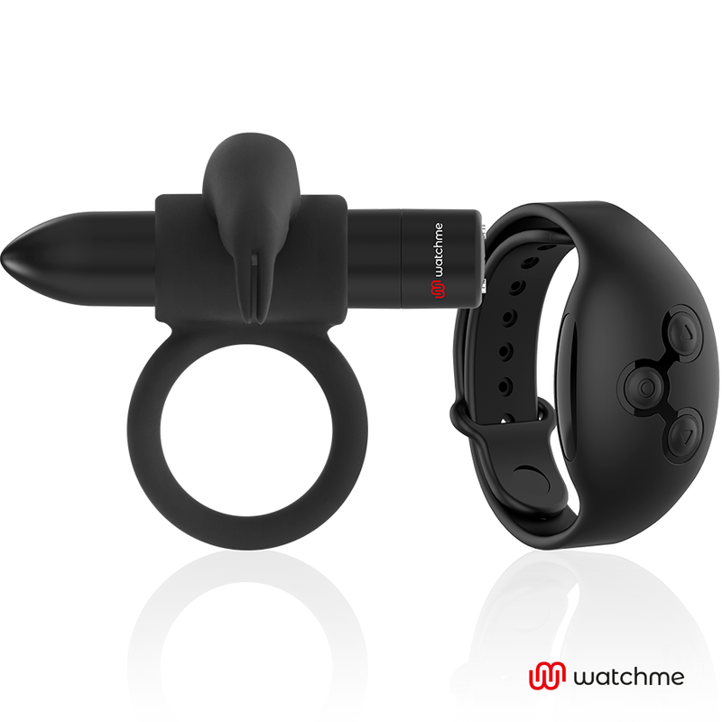 BLACK&SILVER - BURTON CONTROL REMOTO COCKRING WATCHME - JUGUETES BIENESTAR - El Arte del Placer