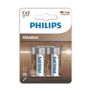 PHILIPS - ALKALINE PILA C LR14 BLISTER*2 - ARTÍCULOS VARIOS - El Arte del Placer