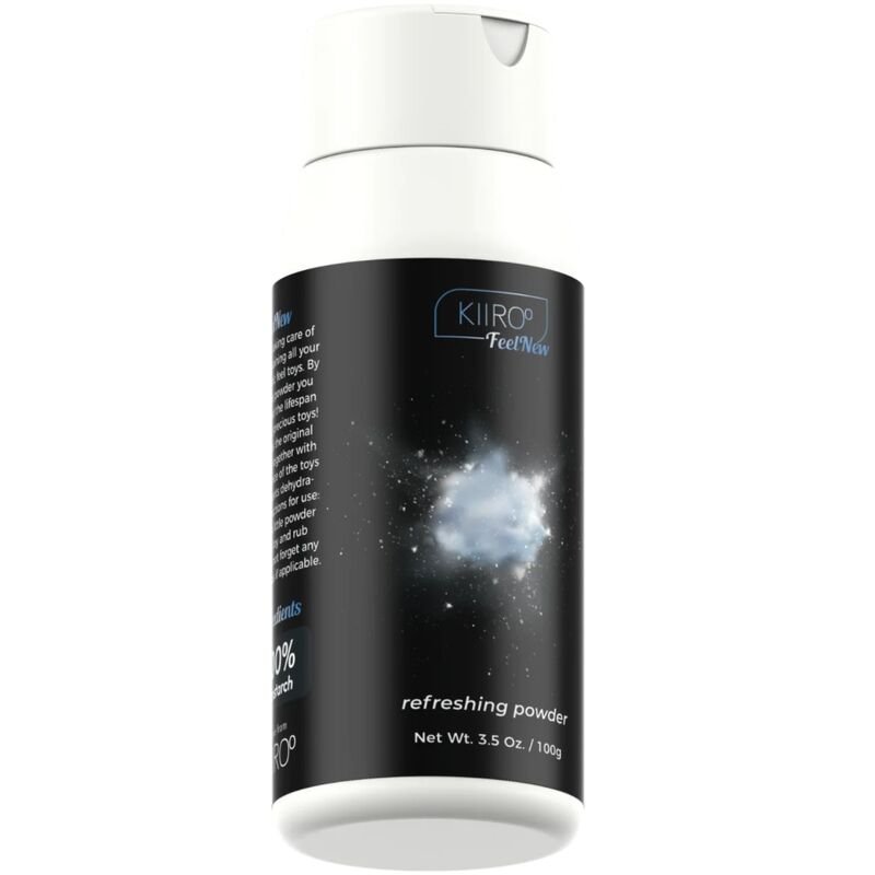 KIIROO - FEELNEW REFRESHING POWDER POLVOS MANTENIMIENTO 100 ML - Artículos Mantenimiento - El Arte del Placer