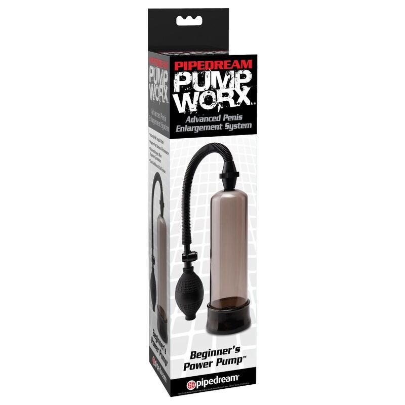 PUMP WORX - BOMBA DE ERECCION PRINCIPIANTES NEGRA - Accesorios para el pene - El Arte del Placer