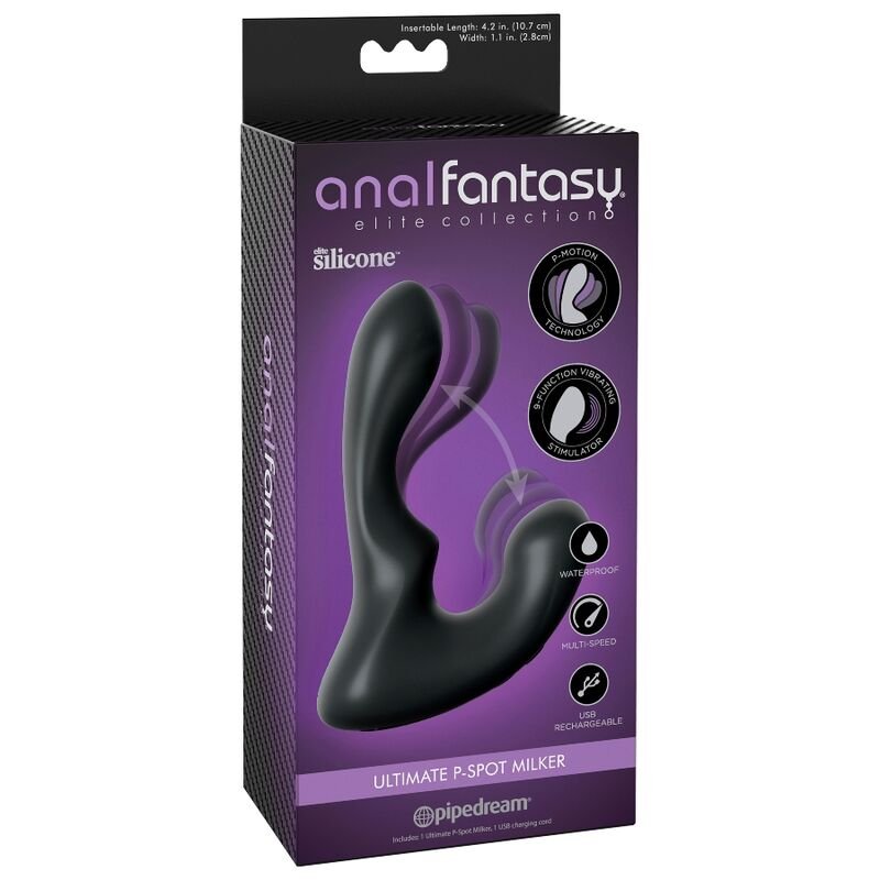 MASAJEADOR DE PRÓSTATA VIBRADOR RECARGABLE USB - Anal - El Arte del Placer