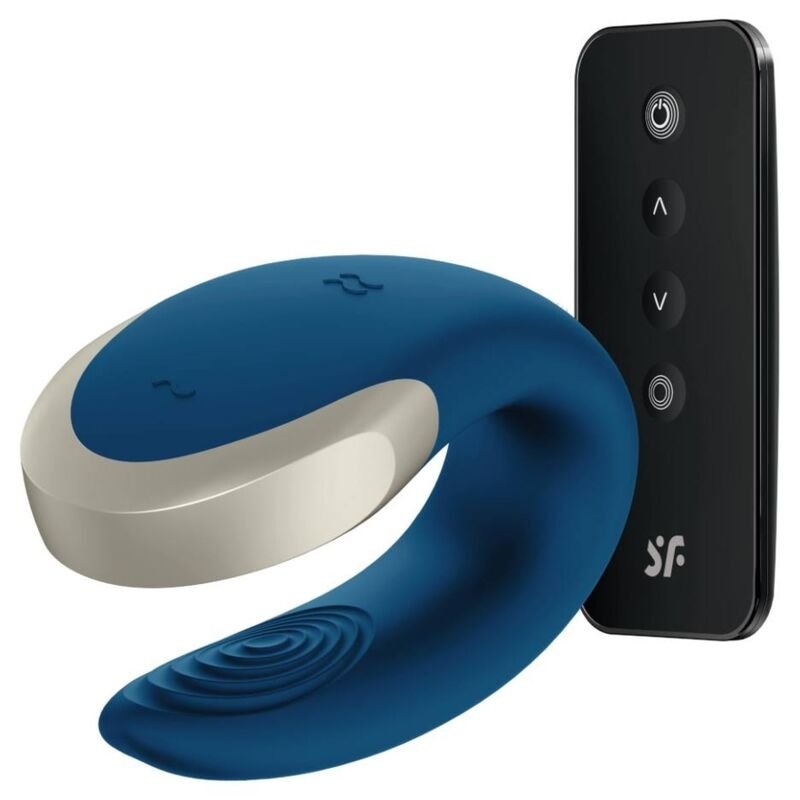 SATISFYER – APP DOUBLE LOVE VIBRADOR PAREJAS LUXURY - JUGUETES BIENESTAR - El Arte del Placer