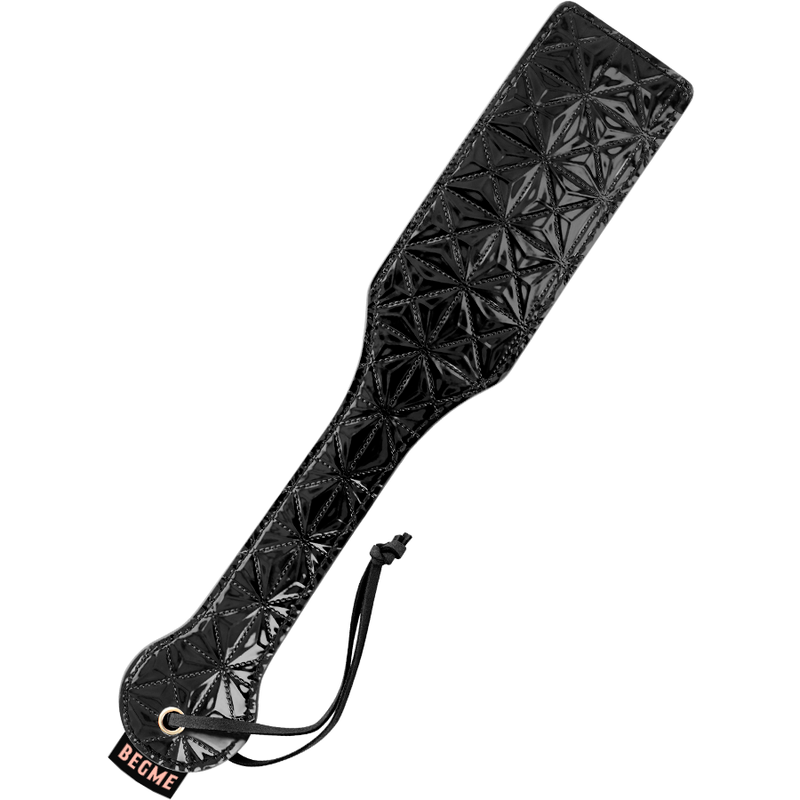 BEGME - BLACK EDITION PALA CUERO VEGANO - Artículos BDSM - El Arte del Placer