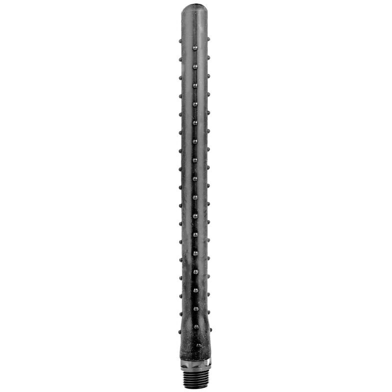ALL BLACK - RIDGED DUCHA ANAL SILICONA 27 CM - Anal - El Arte del Placer