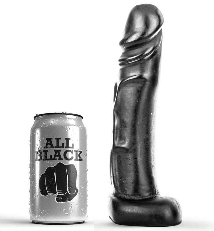 ALL BLACK – DILDO 22 CM - Dildos sin Vibración - El Arte del Placer