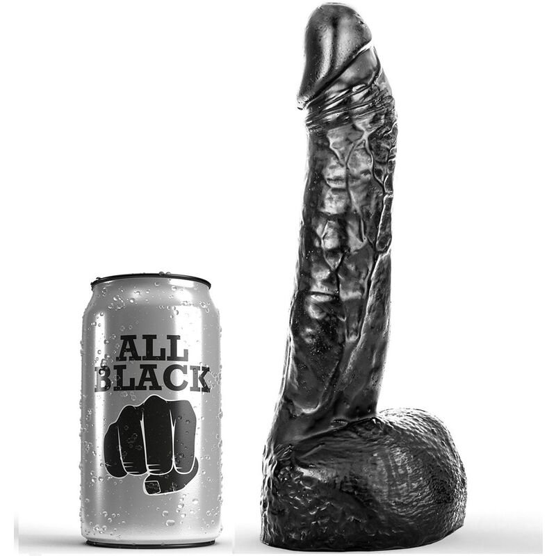 ALL BLACK - DILDO FISTING 20 CM - Dildos sin Vibración - El Arte del Placer