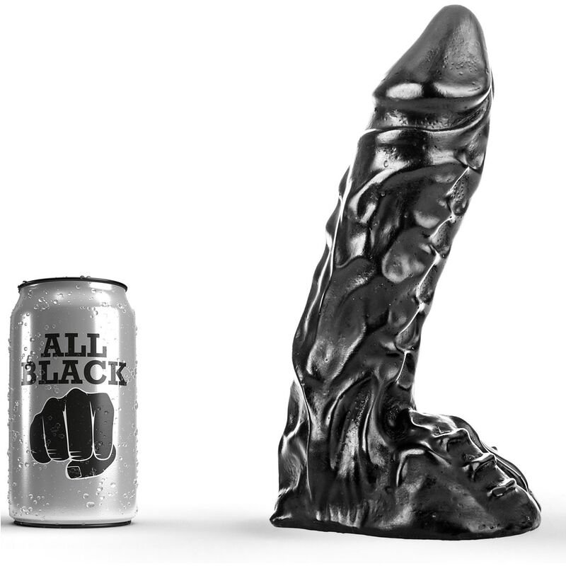 ALL BLACK - DILDO 23 CM - Dildos sin Vibración - El Arte del Placer