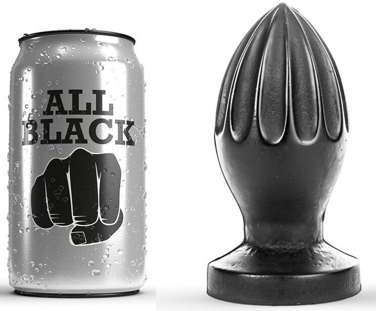 ALL BLACK - PLUG ANAL 12 CM - Anal - El Arte del Placer