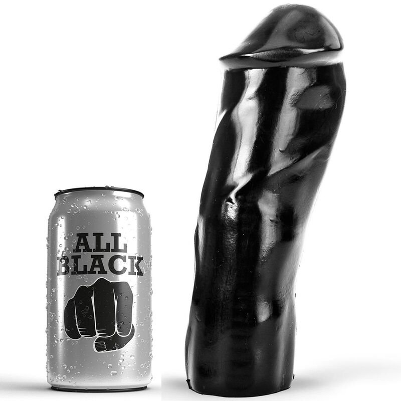 ALL BLACK – DILDO REALÍSTICO 20 CM - Dildos sin Vibración - El Arte del Placer