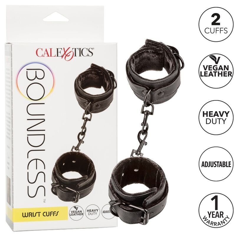 CALEXOTICS - BOUNLESS WRIST CUFFS ESPOSAS PARA MANOS - BDSM & BONDAGE - El Arte del Placer
