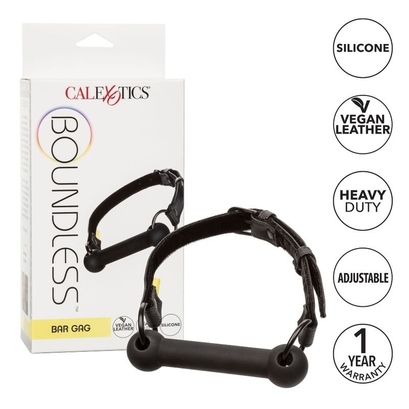 CALEXOTICS - BOUNDLESS BAR GAG MORDAZA - BDSM & BONDAGE - El Arte del Placer