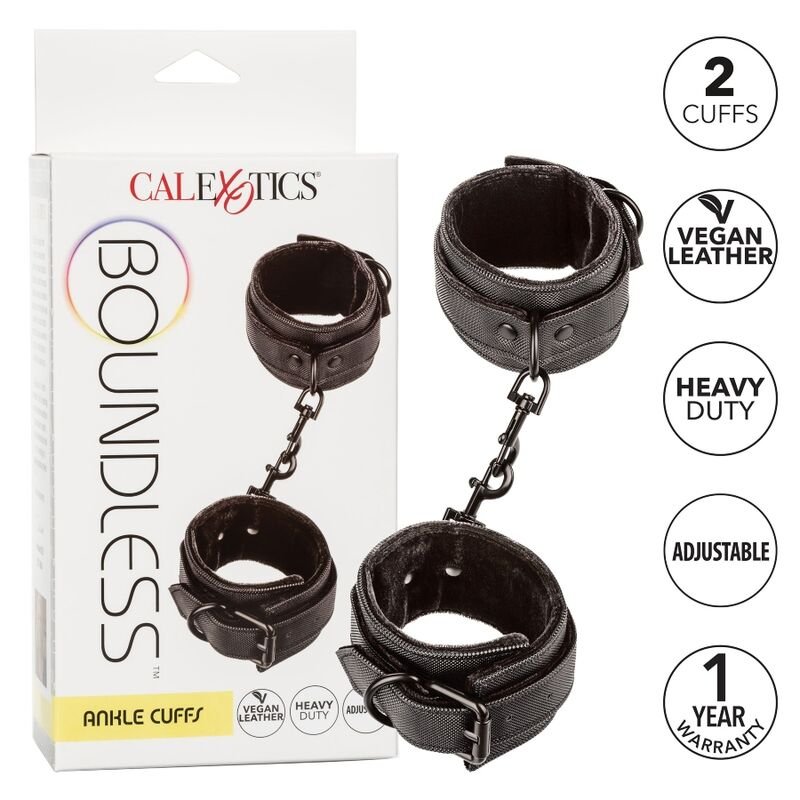 CALEXOTICS - BOUNDLESS ANKLE CUFFS ESPOSAS TOBILLERAS - BDSM & BONDAGE - El Arte del Placer
