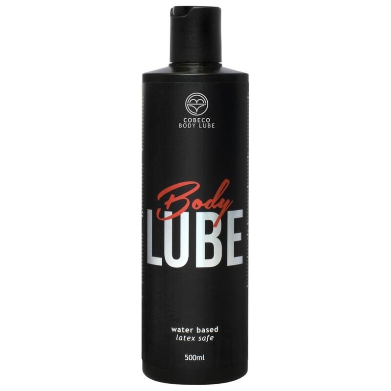 COBECO - BODYLUBE BODY LUBE LUBRICANTE BASE AGUA LATEX SAFE 500 ML - Base Agua - El Arte del Placer