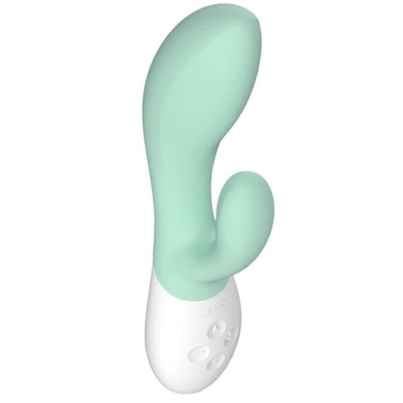 LELO - INA 3 VERDE VIBRADOR RABBIT LUJO VERDE AGUA - Estimuladores - El Arte del Placer