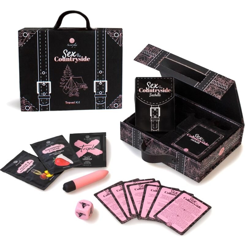 SECRETPLAY - SEX IN THE COUNTRYSIDE TRAVEL KIT (ES/EN/DE/FR/NL/PT) - JUEGOS - El Arte del Placer