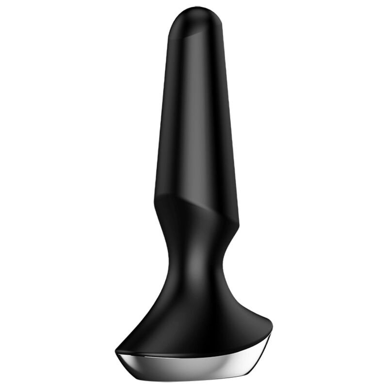 SATISFYER - PLUG ILICIOUS 2 PLUG VIBRADOR NEGRO - JUGUETES BIENESTAR - El Arte del Placer