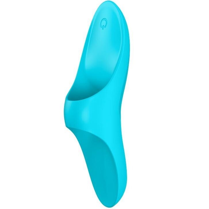 SATISFYER - TEASER DEDAL VIBRADOR AZUL LIGHT - JUGUETES BIENESTAR - El Arte del Placer