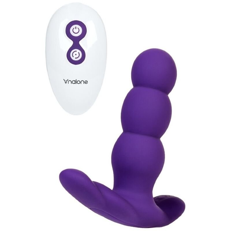 NALONE - PEARL ANAL CONTROL REMOTO LILA - JUGUETES BIENESTAR - El Arte del Placer