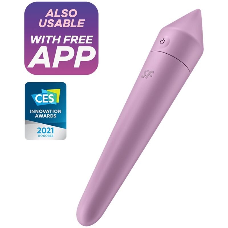 SATISFYER - ULTRA POWER BULLET 8 BALA VIBRADORA LILA - JUGUETES BIENESTAR - El Arte del Placer