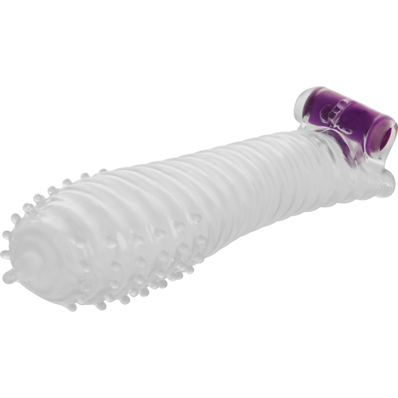 OHMAMA - FUNDA TEXTURADA PENE CON BALA VIBRADORA - Accesorios para el pene - El Arte del Placer