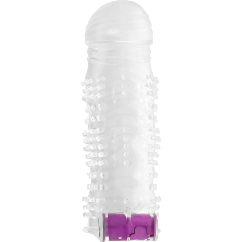 OHMAMA - FUNDA PENE TEXTURADA CON BALA VIBRADORA - Accesorios para el pene - El Arte del Placer