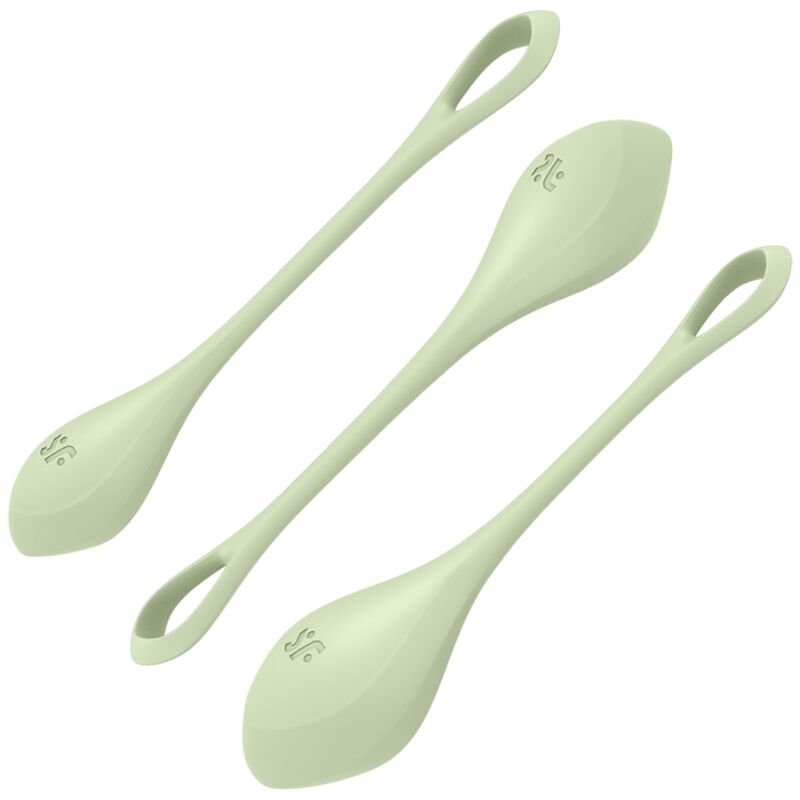 SATISFYER – YONI POWER 2 KIT DE ENTRENAMIENTO - Bolas Chinas - El Arte del Placer