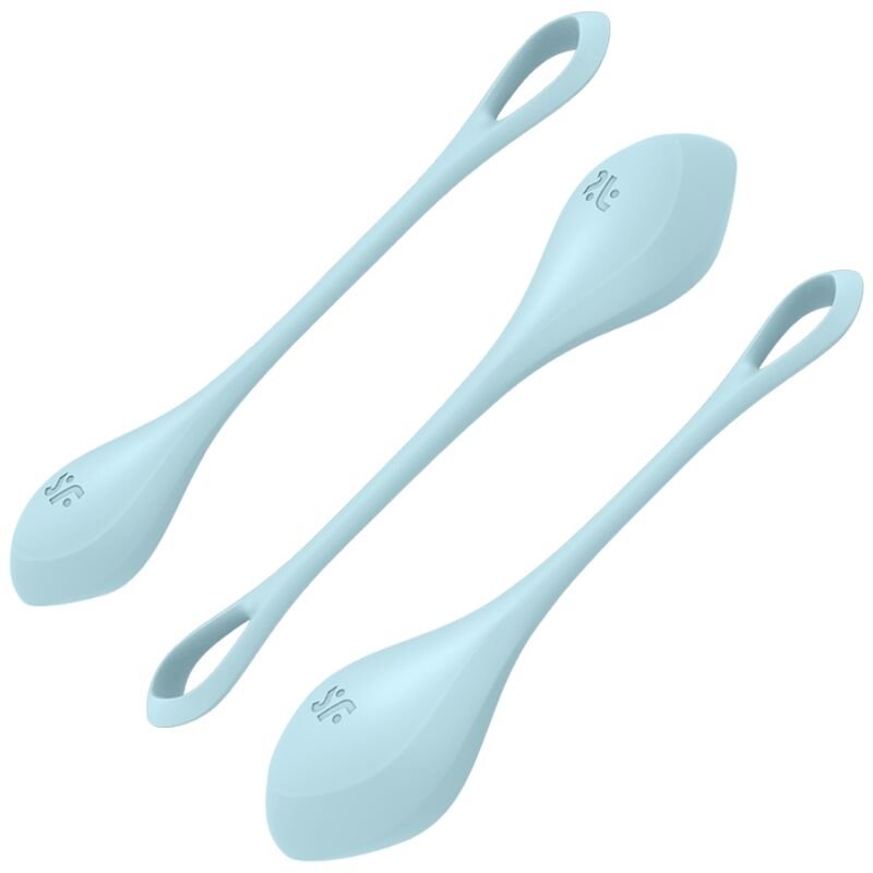 SATISFYER – YONI POWER 2 KIT DE ENTRENAMIENTO - Bolas Chinas - El Arte del Placer