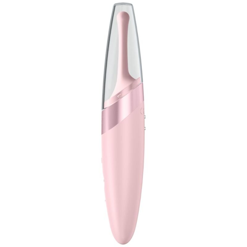 SATISFYER - TWIRLING DELIGHT ESTIMULADOR CLITORIS ROSA - Estimuladores - El Arte del Placer