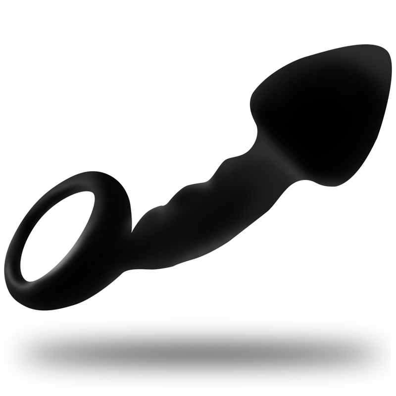 OHMAMA - PLUG ANAL ACANALADO CON ANILLA - Anal - El Arte del Placer