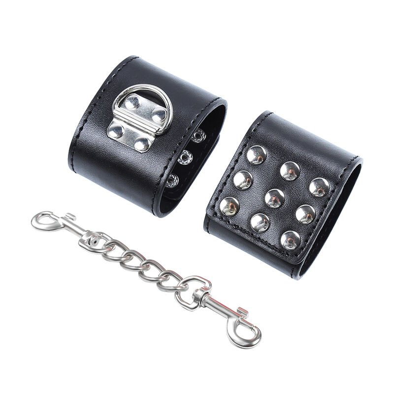 OHMAMA FETISH - RESTRICCIONES MUÑECA CON BROCHE DE METAL - BDSM & BONDAGE - El Arte del Placer