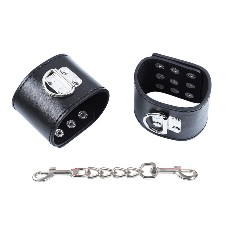 OHMAMA FETISH - RESTRICCIONES MUÑECA CON BROCHE DE METAL - BDSM & BONDAGE - El Arte del Placer