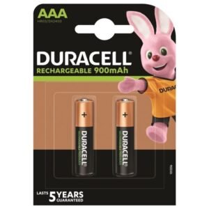 DURACELL - PILA RECARGABLE HR03 AAA 900mAh BLISTER*2 - ARTÍCULOS VARIOS - El Arte del Placer