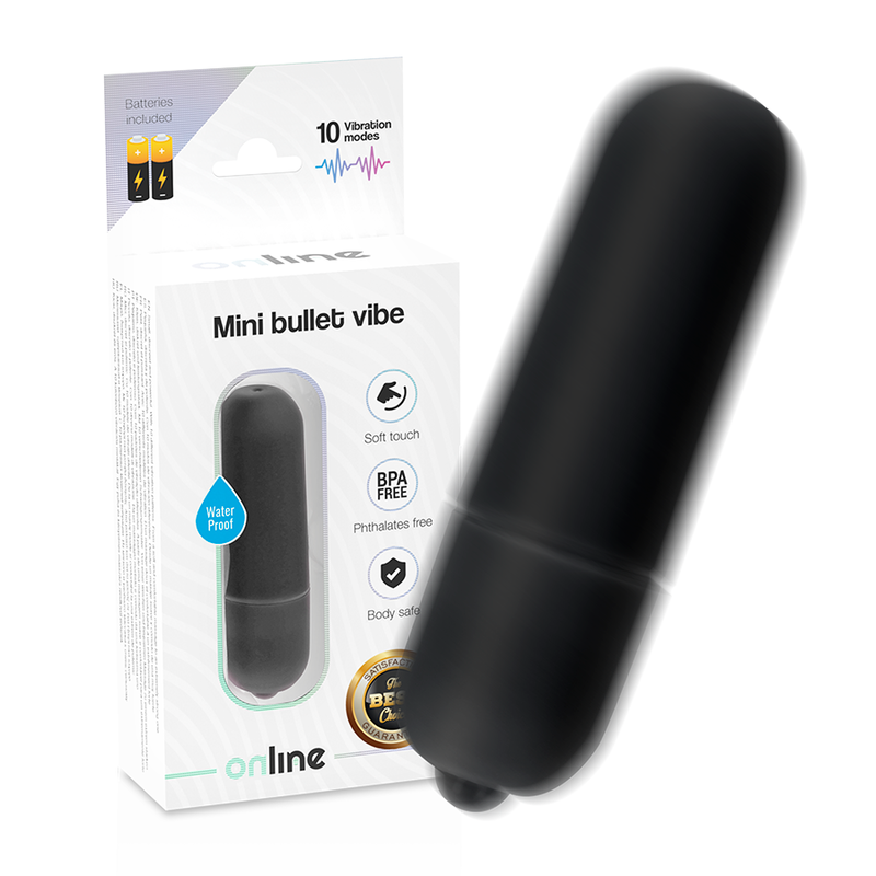 ONLINE – MINI BALA VIBRADORA - JUGUETES BIENESTAR - El Arte del Placer
