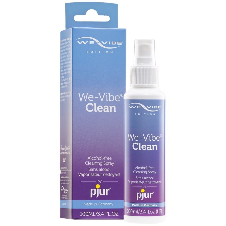 PJUR - WE VIBE LIMPIADOR JUGUETES 100 ML - Desinfección y Mantenimiento - El Arte del Placer