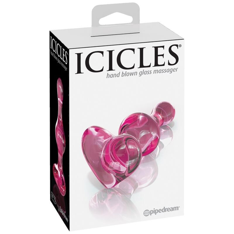 ICICLES - N. 75 DILDO VIDRIO - Dildos sin Vibración - El Arte del Placer