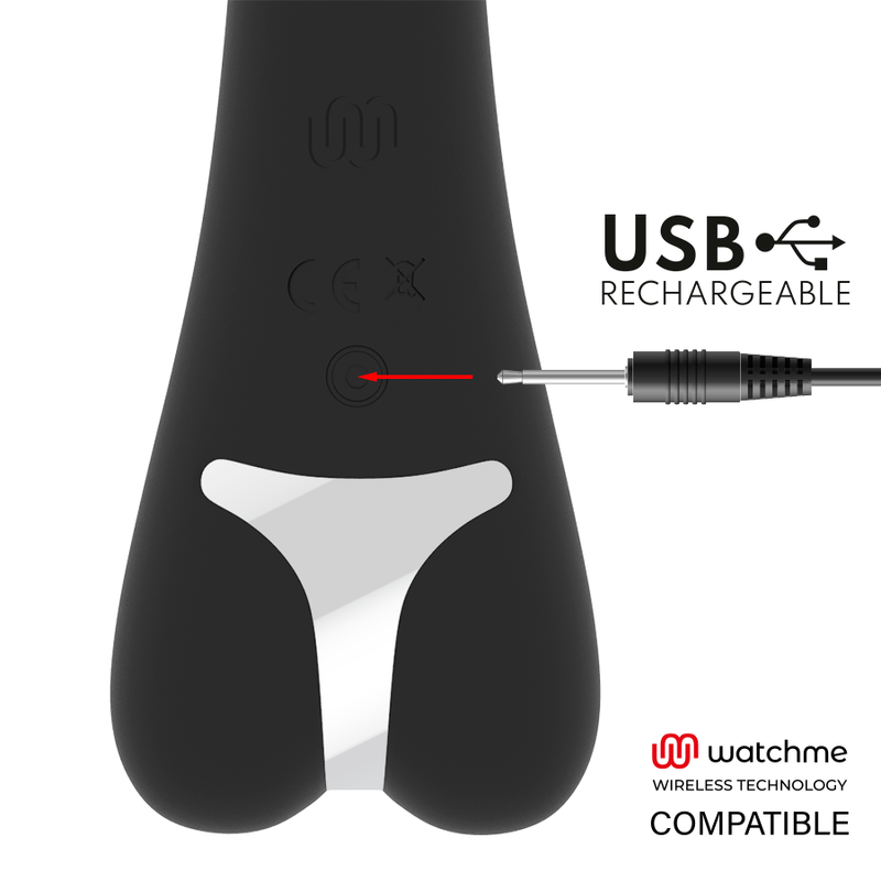 BRILLY GLAM - RYAN VIBRADOR + MANDO CONTROL REMOTO WATCHME - JUGUETES BIENESTAR - El Arte del Placer