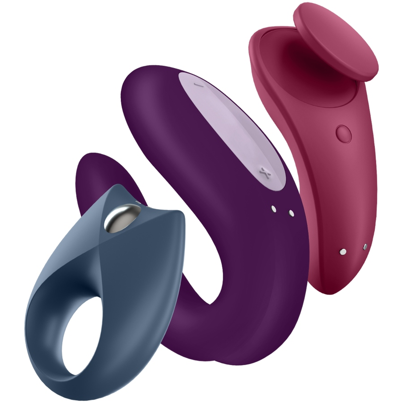 SATISFYER - PARTNER BOX 3 - JUGUETES BIENESTAR - El Arte del Placer
