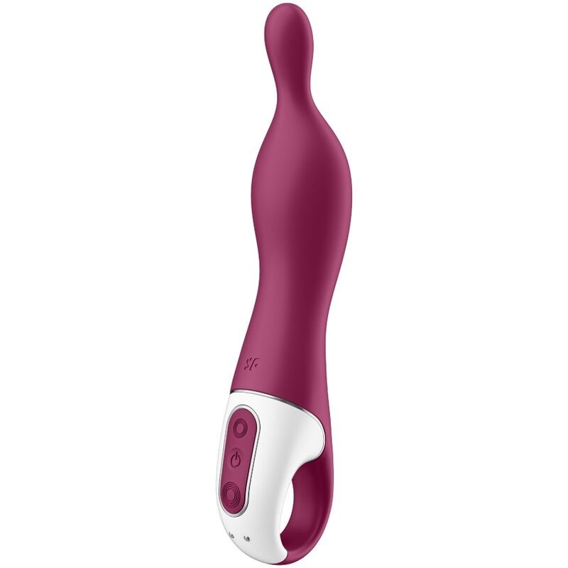 SATISFYER - AMAZING 1 VIBRADOR PUNTO A BERRY - JUGUETES BIENESTAR - El Arte del Placer