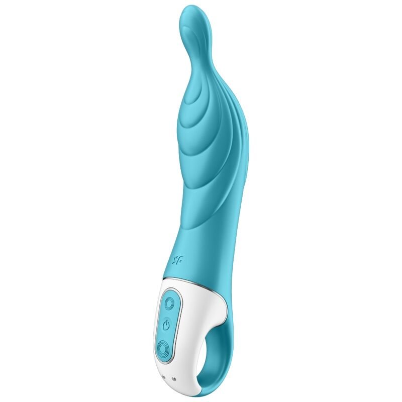 SATISFYER - AMAZING 2 VIBRADOR PUNTO A TURQUESA - JUGUETES BIENESTAR - El Arte del Placer
