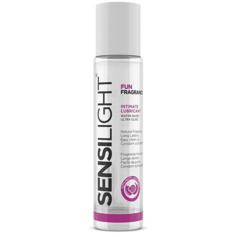 INTIMATELINE - SENSILIGHT LUBRICANTE BASE AGUA TUTTI FRUTI 60 ML - Con deliciosos Sabores - El Arte del Placer