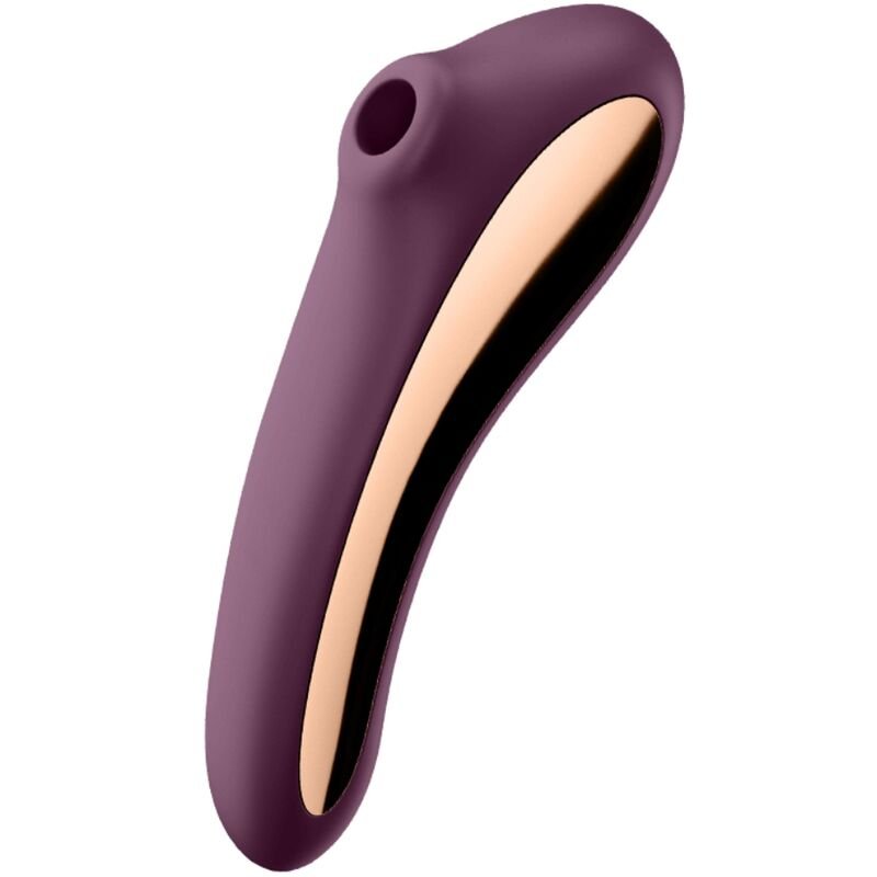 SATISFYER - DUAL KISS ESTIMULADOR CLITORIS PURPURA - Estimuladores - El Arte del Placer