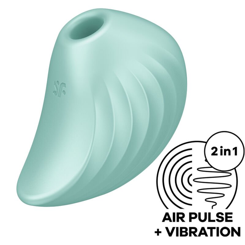SATISFYER – PEARL DIVER ESTIMULADOR Y VIBRADOR - Estimuladores - El Arte del Placer