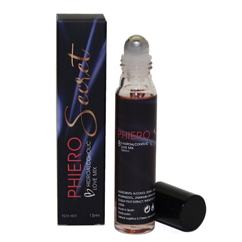 500 COSMETICS - PHIERO SECRET CONCENTRADO NATURAL HORMONAS INODORO 15 ML - DROGUERÍA - El Arte del Placer