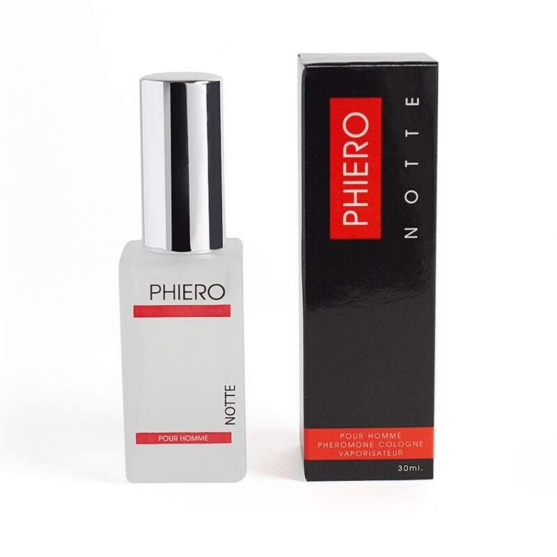 500 COSMETICS - PHIERO NOTTE PERFUME CON FEROMONAS MASCULINO - DROGUERÍA - El Arte del Placer