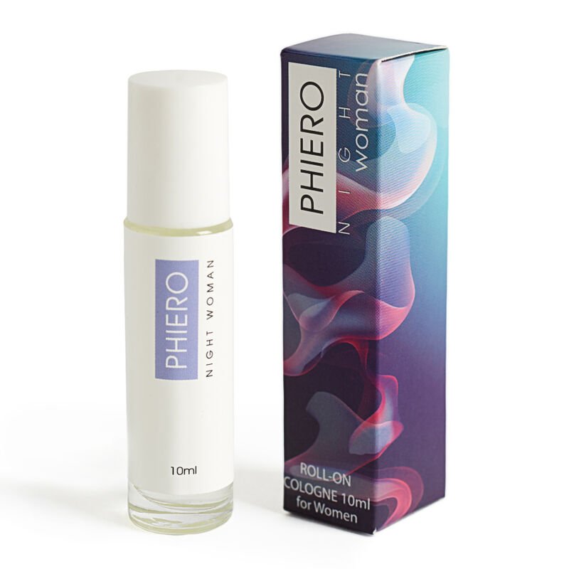 500 COSMETICS - PHIERO NIGHT WOMAN PERFUME FEROMONAS CON ROLL-ON - DROGUERÍA - El Arte del Placer