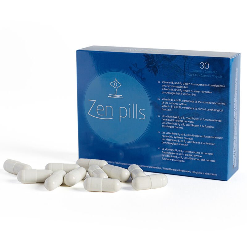 Zen Pills – Complemento alimenticio para el bienestar y la relajación - Cápsulas Unisex - El Arte del Placer