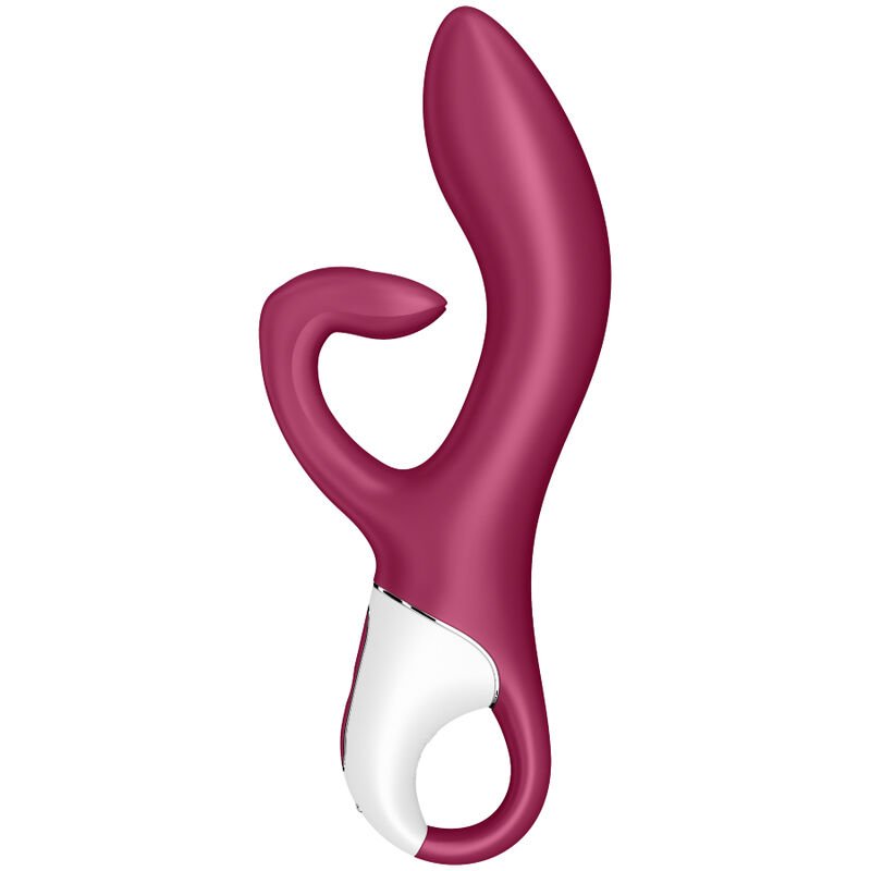 SATISFYER - EMBRACE ME VIBRADOR PUNTO G ROJO - JUGUETES BIENESTAR - El Arte del Placer