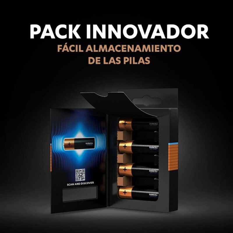 DURACELL - OPTIMUM 200 PILA ALCALINA AA LR6 BLISTER*4 - ARTÍCULOS VARIOS - El Arte del Placer